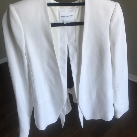 Club monaco Ursula tie back blazer size 0 - Picture 6 of 6